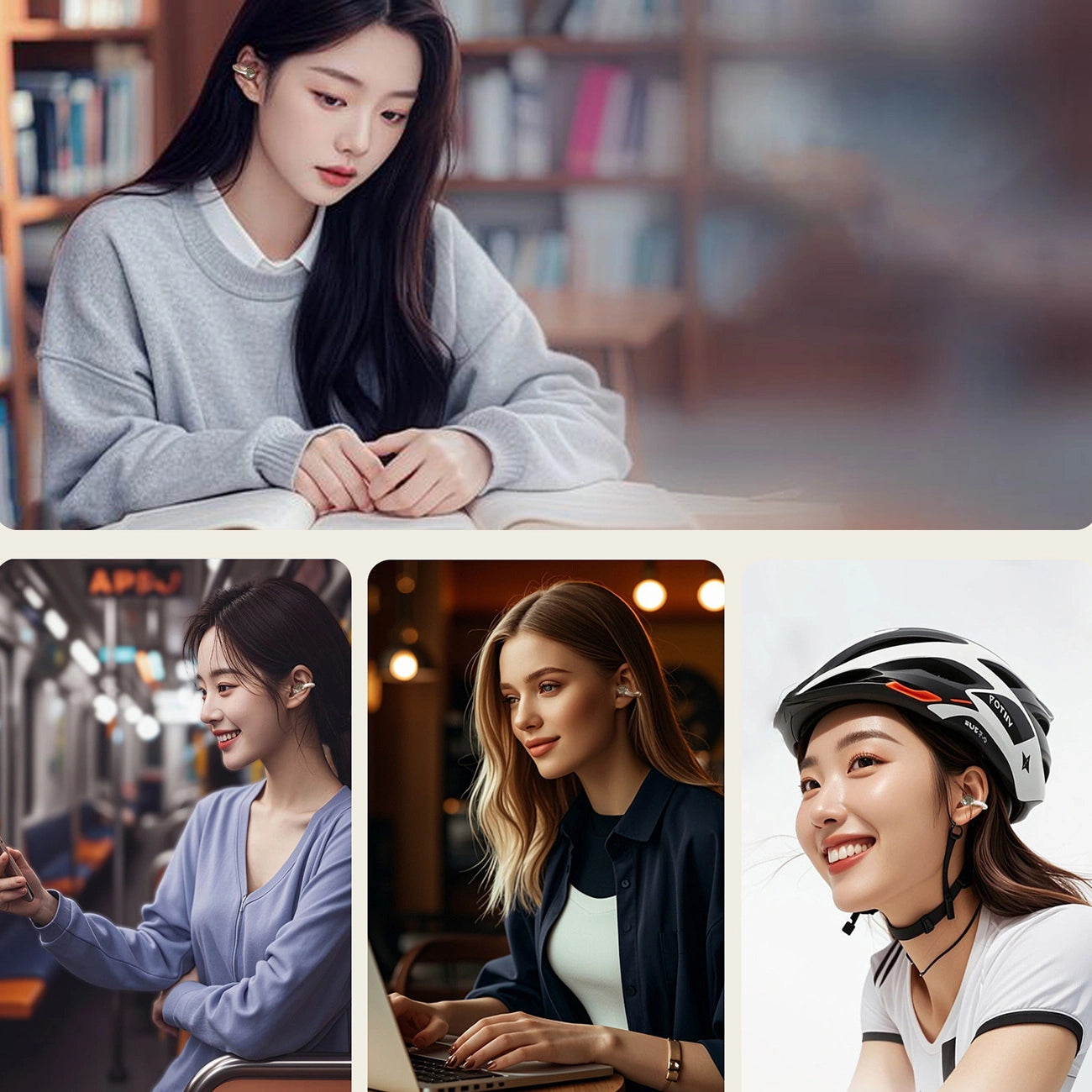 Dudao U20 TWS Bluetooth-Kopfhörer, kabellos, Weiß