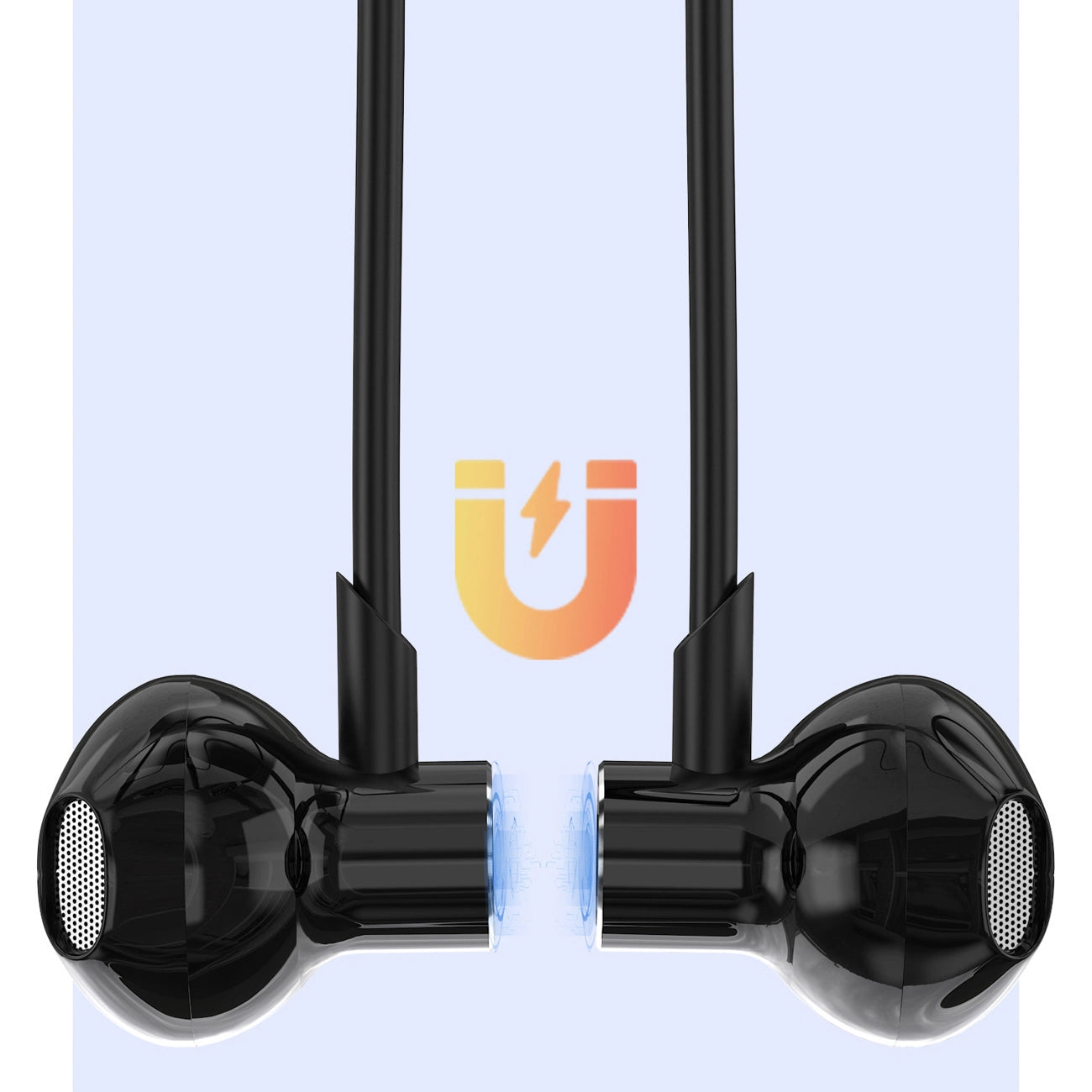 Dudao U5 Max Bluetooth-Kopfhörer mit Nackenbügel, kabellos, Schwarz