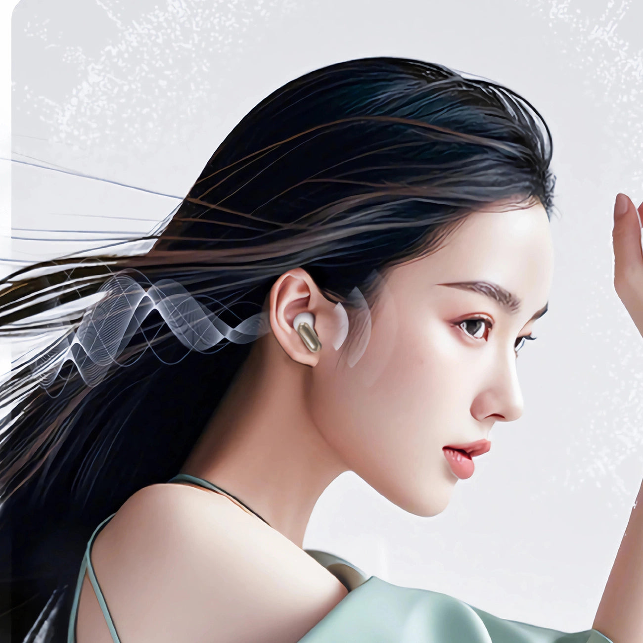 Dudao U8 Pro TWS kabellose Kopfhörer - weiß