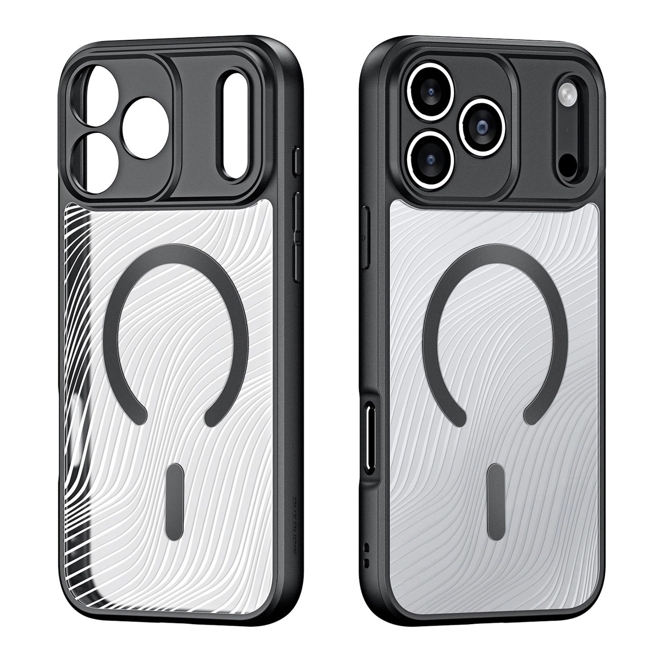 Dux Ducis AIMO Mag Case für iPhone 17 Pro, kompatibel mit MagSafe, Schwarz
