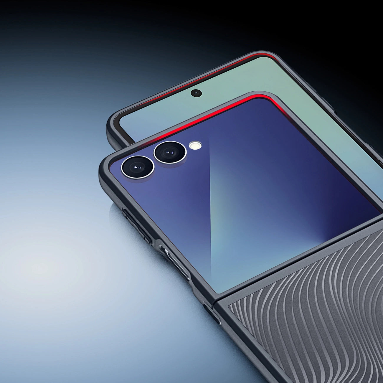 Dux Ducis Aimo Case für Samsung Galaxy Z Flip7 - Schwarz