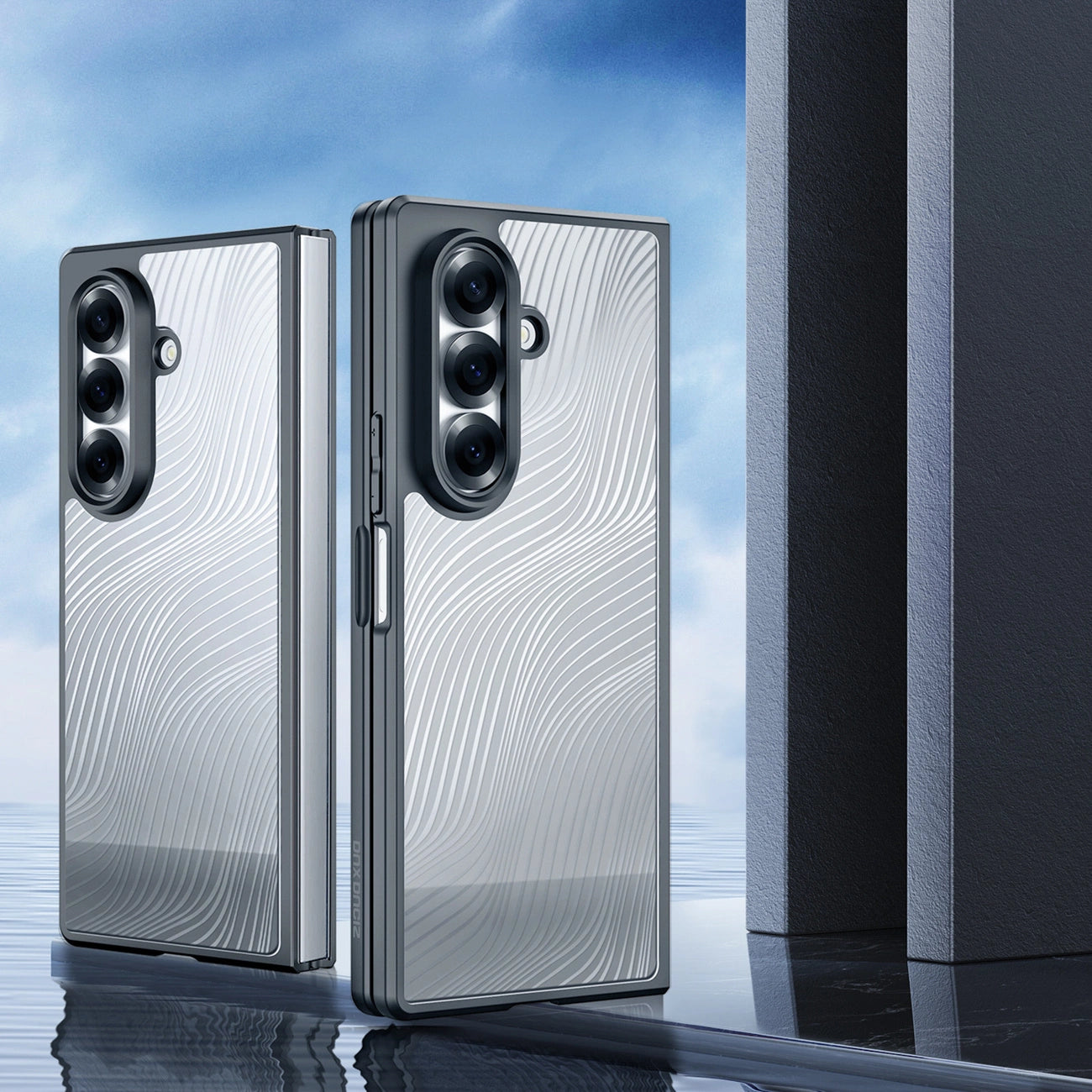 Dux Ducis Aimo Case für Samsung Galaxy Z Fold7 - Schwarz