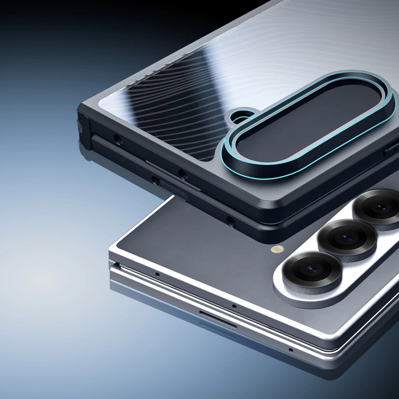 Dux Ducis Aimo Case für Samsung Galaxy Z Fold7 - Schwarz