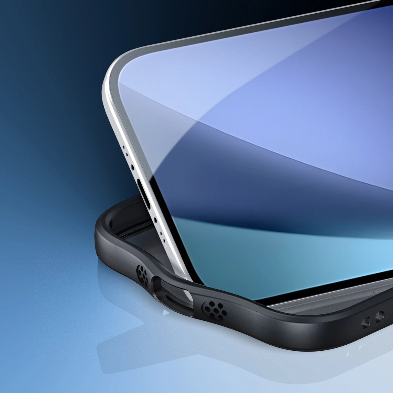 Dux Ducis Aimo Mag Case mit Magnetring und Ständer für iPhone 17 Air – Schwarz