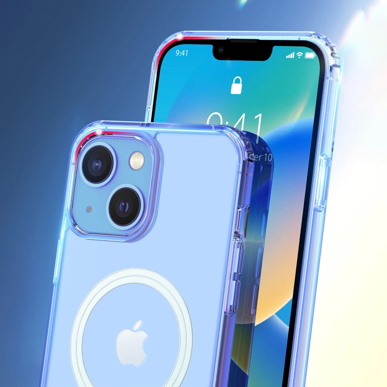 Dux Ducis Clin Magnethülle für iPhone 14 Plus kompatibel mit MagSafe transparent