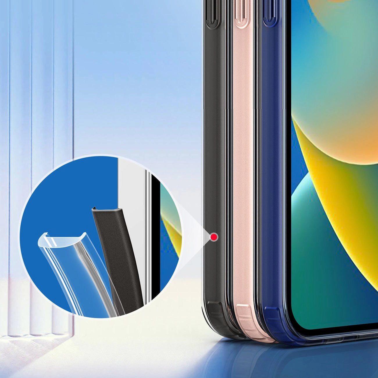 Dux Ducis Clin2 Hülle für iPhone 14 Plus magnetische Hülle MagSafe grau