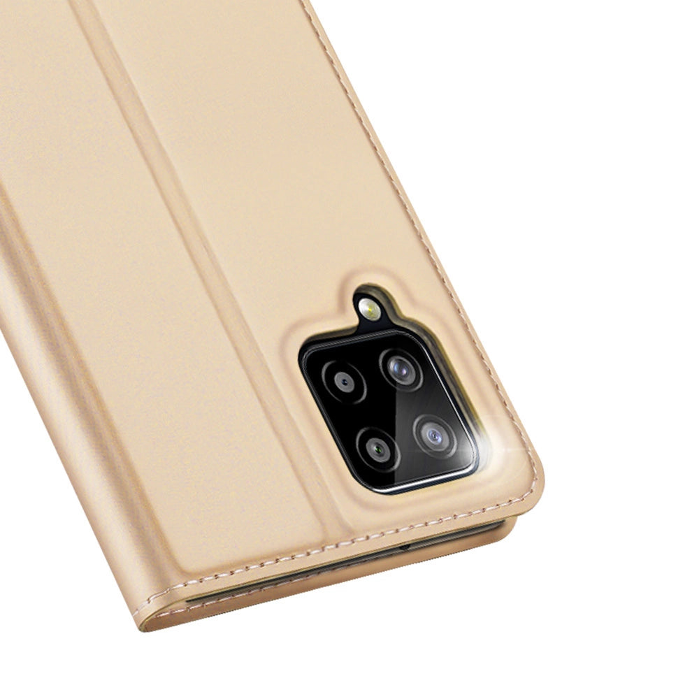 Dux Ducis Skin Pro Holster Cover Flip Cover für Samsung Galaxy A22 4G gold