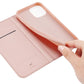 Dux Ducis Skin Pro Holster Cover Flip Cover für iPhone 13 Pro pink