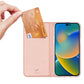 Dux Ducis Skin Pro Holster Cover Flip Cover für iPhone 14 Pro Max rosa