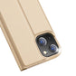 Dux Ducis Skin Pro Holster Cover Flip iPhone 13 mini gold
