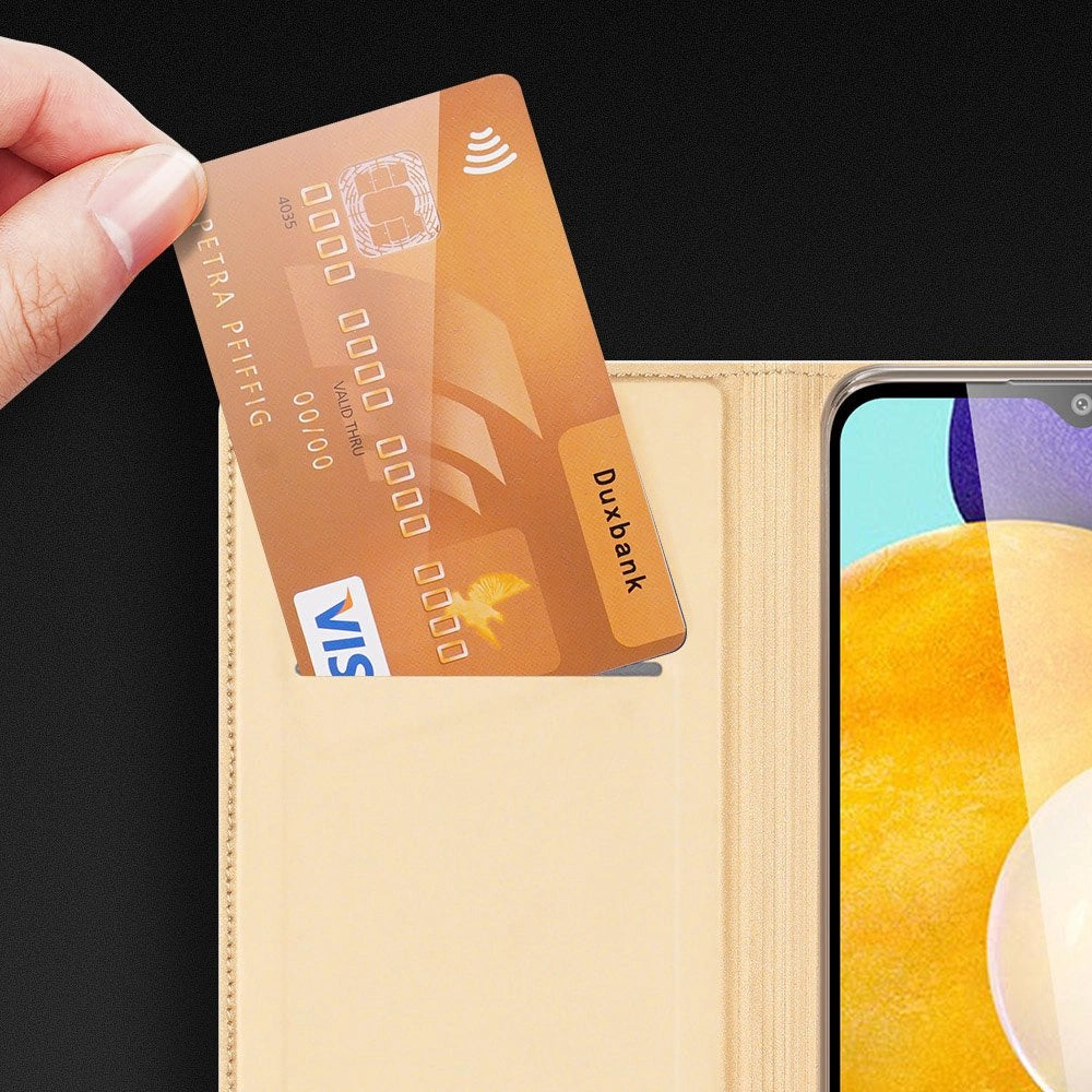 Dux Ducis Skin Pro Holster Cover für Samsung Galaxy A03s pink