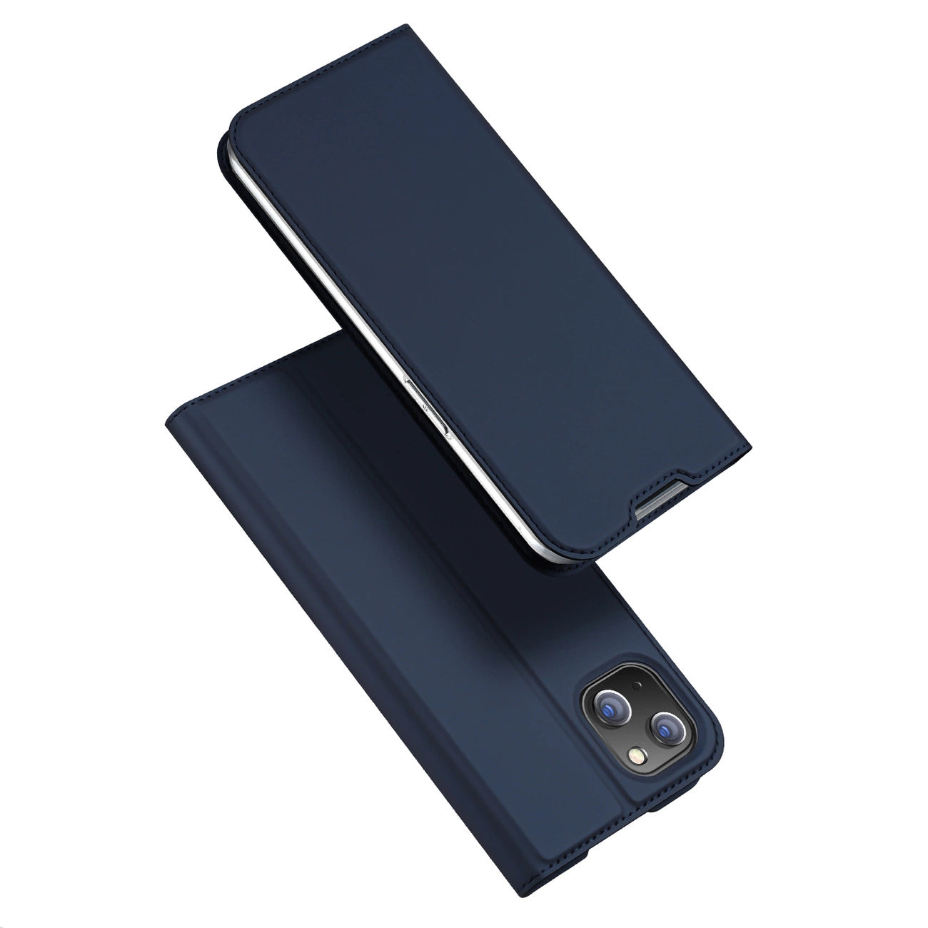 Dux Ducis Skin Pro Holster Flip Cover für iPhone 14 Plus blau