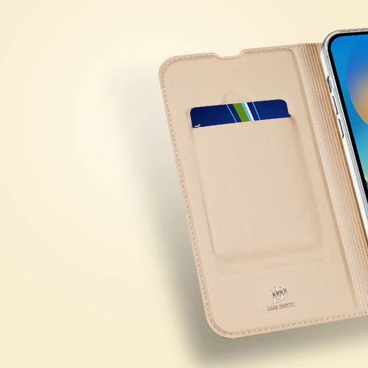 Dux Ducis Skin Pro Holster Flip Cover für iPhone 14 Pro Max blau