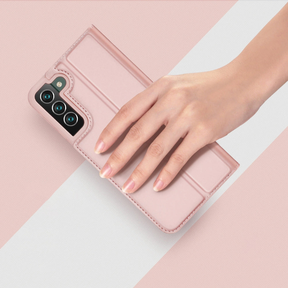 Dux Ducis Skin Pro booktype case schutzhülle aufklappbare hülle für Samsung Galaxy S22+ (S22 Plus) rosa