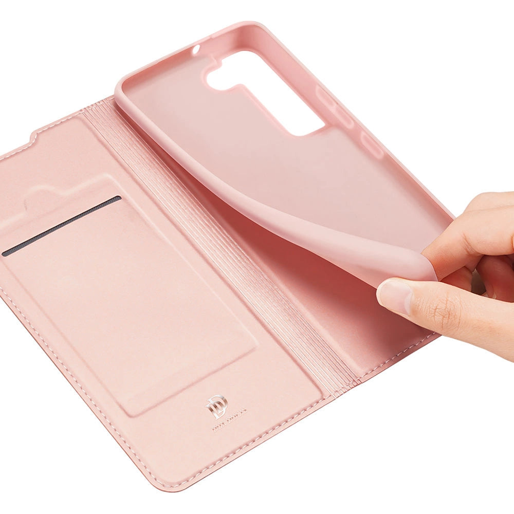 Dux Ducis Skin Pro booktype case schutzhülle aufklappbare hülle für Samsung Galaxy S22+ (S22 Plus) rosa