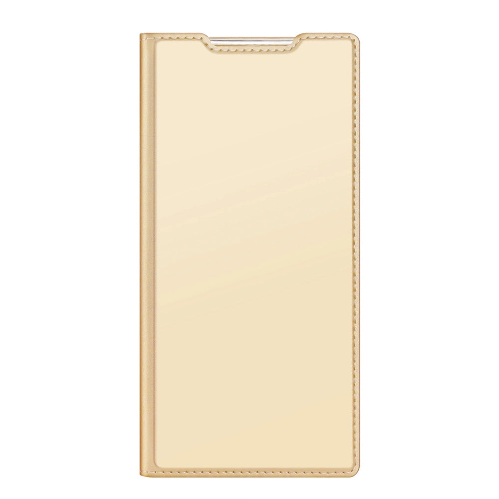 Dux Ducis Skin Pro booktype case schutzhülle aufklappbare hülle für Samsung Galaxy S22 Ultra golden