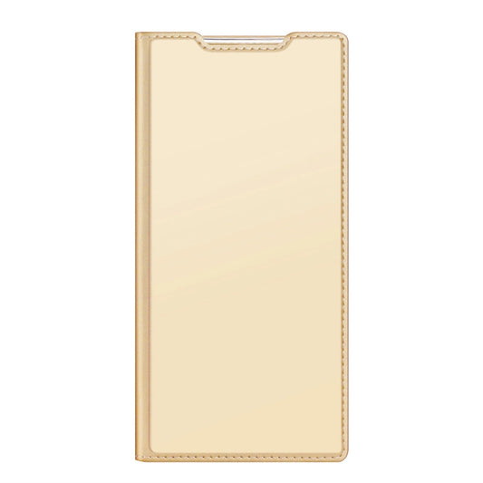 Dux Ducis Skin Pro booktype case schutzhülle aufklappbare hülle für Samsung Galaxy S22 Ultra golden