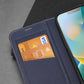 Dux Ducis Skin X2 Hülle für iPhone 14 Plus Hülle mit Magnetklappe blau
