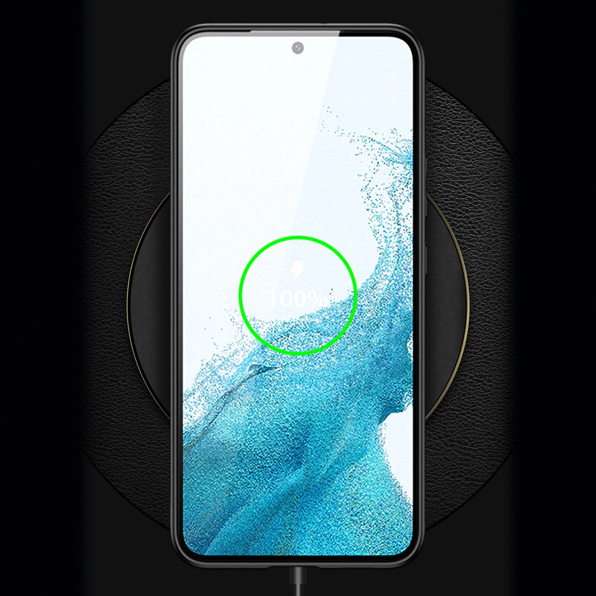 Dux Ducis Yolo elegante Hülle aus ökologischem Leder für Samsung Galaxy S22+ (S22 Plus) orange