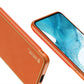 Dux Ducis Yolo elegante Hülle aus ökologischem Leder für Samsung Galaxy S22+ (S22 Plus) orange
