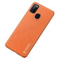 Dux Ducis Yolo elegantes Cover aus ökologischem Leder für Samsung Galaxy M30s orange