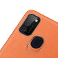 Dux Ducis Yolo elegantes Cover aus ökologischem Leder für Samsung Galaxy M30s orange