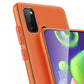 Dux Ducis Yolo elegantes Cover aus ökologischem Leder für Samsung Galaxy M30s orange