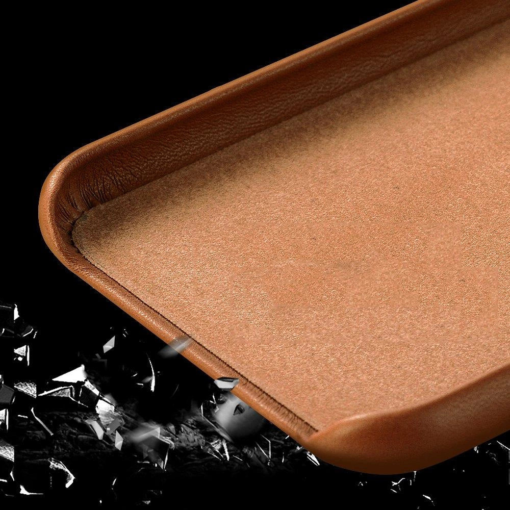 ECO Leather Öko-Leder case schutzhülle hülle für iPhone 12 mini schwarz