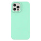Eco Case Case für iPhone 12 Pro Max Silikonhülle Handyhülle Mint