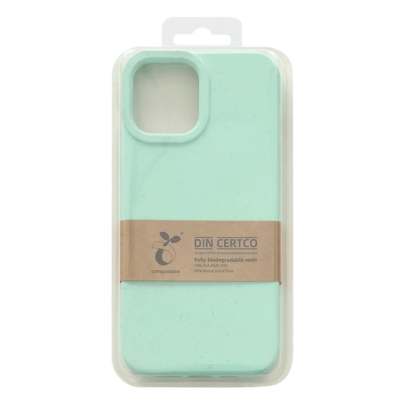 Eco Case Case für iPhone 12 Pro Max Silikonhülle Handyhülle Mint