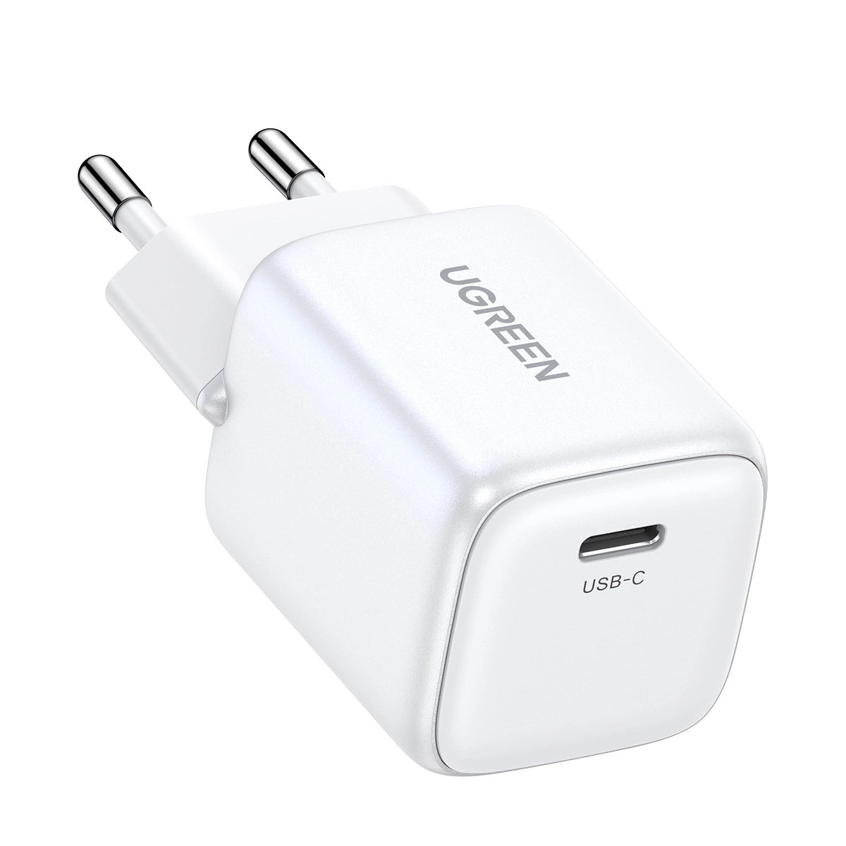 GaN USB C 30W PD Ugreen Nexode Mini Schnellladegerät - Weiß