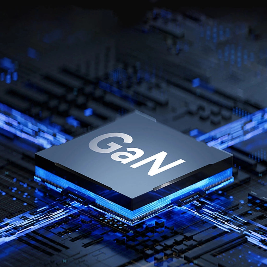 GaN Wozinsky CGWCB 140W Wandladegerät 3 x USB-C / 2 x USB-A - Schwarz