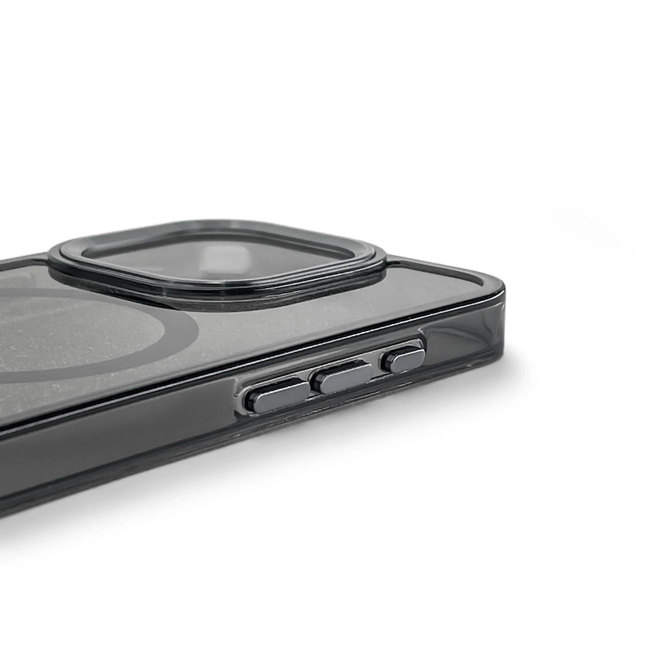 Glitter Case MagSafe Kompatibel für iPhone 17 Pro - Schwarz