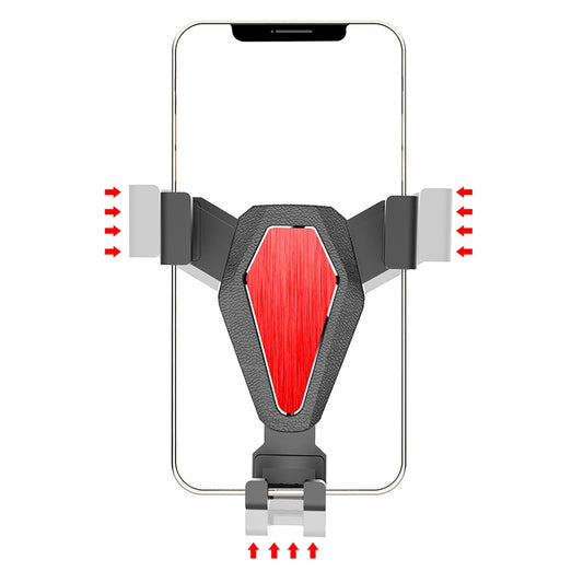 Gravity Smartphone-Autohalterung, silber (YC07)