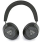 Guess 4G Bluetooth-Over-Ear-Kopfhörer mit Dreieck-Logo – Schwarz