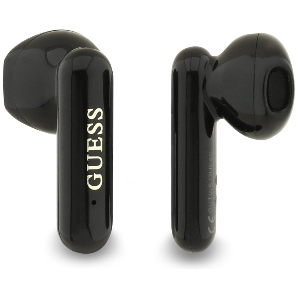 Guess 4G Metal Logo TWS kabellose Kopfhörer – Schwarz