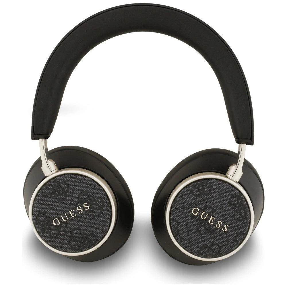 Guess Bluetooth 4G Classic Logo Kabellose On-Ear-Kopfhörer – Schwarz