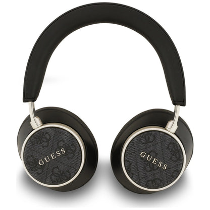 Guess Bluetooth 4G Classic Logo Kabellose On-Ear-Kopfhörer – Schwarz