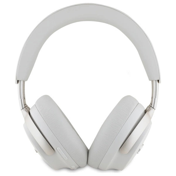 Guess Bluetooth ANC On-Ear-Kopfhörer GUBHC22PSFCSME beige/beiges Metal Script Logo