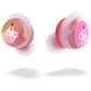 Guess Bluetooth-Kopfhörer GUTWSJ144ESF TWS + Dock Fuchsia/Fuschia Iridescent 4G Gedrucktes Logo