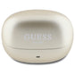 Guess Bluetooth-Kopfhörer GUTWST88MCTGD TWS + Dockingstation Gold/Gold Capsule Gedrucktes Logo
