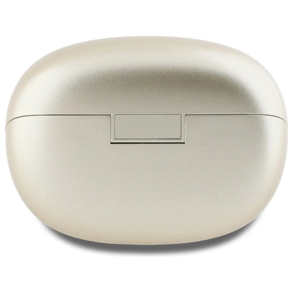 Guess Bluetooth-Kopfhörer GUTWST88MCTGD TWS + Dockingstation Gold/Gold Capsule Gedrucktes Logo