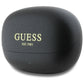 Guess Bluetooth-Kopfhörer GUTWST88MCTGK TWS + Dockingstation schwarz/schwarzes Kapsel-gedrucktes Logo