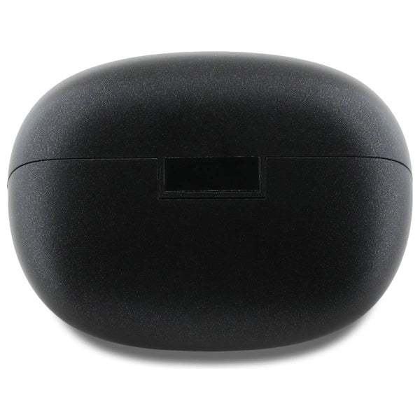 Guess Bluetooth-Kopfhörer GUTWST88MCTGK TWS + Dockingstation schwarz/schwarzes Kapsel-gedrucktes Logo