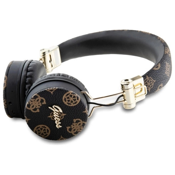 Guess Bluetooth On-Ear-Kopfhörer ENC GUBH70EPOSMK schwarz/schwarz Peony Script Round Shape