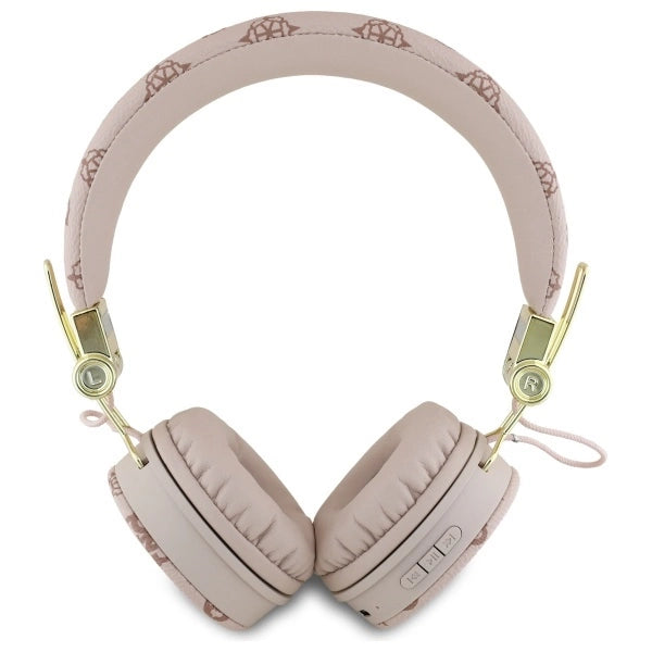 Guess Bluetooth On-Ear-Kopfhörer ENC GUBH70EPOSMW braun/braun Peony Script Round Shape