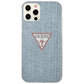 Guess GUHCP12LPCUJULLB iPhone 12 Pro Max 6.7" Blau/Hellblau Hardcase Jeans Collection