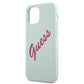 Guess GUHCP12SLSVSBF iPhone 12 mini 5.4" blau fuchsia/blau fuschia Hardcase Silikon Vintage