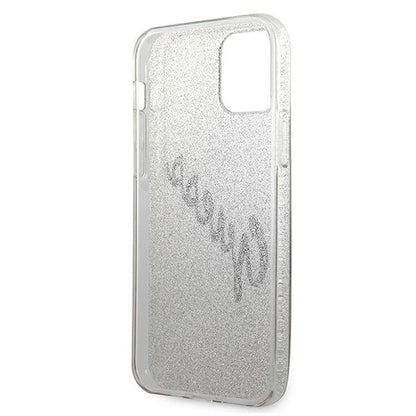 Guess GUHCP12SPCUGLSGO iPhone 12 mini 5,4" Gold/Gold Hardcase Glitter Gradient Script