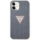 Guess GUHCP12SPCUJULDB iPhone 12 mini 5.4" Marine/Dunkelblau Hardcase Jeans Collection